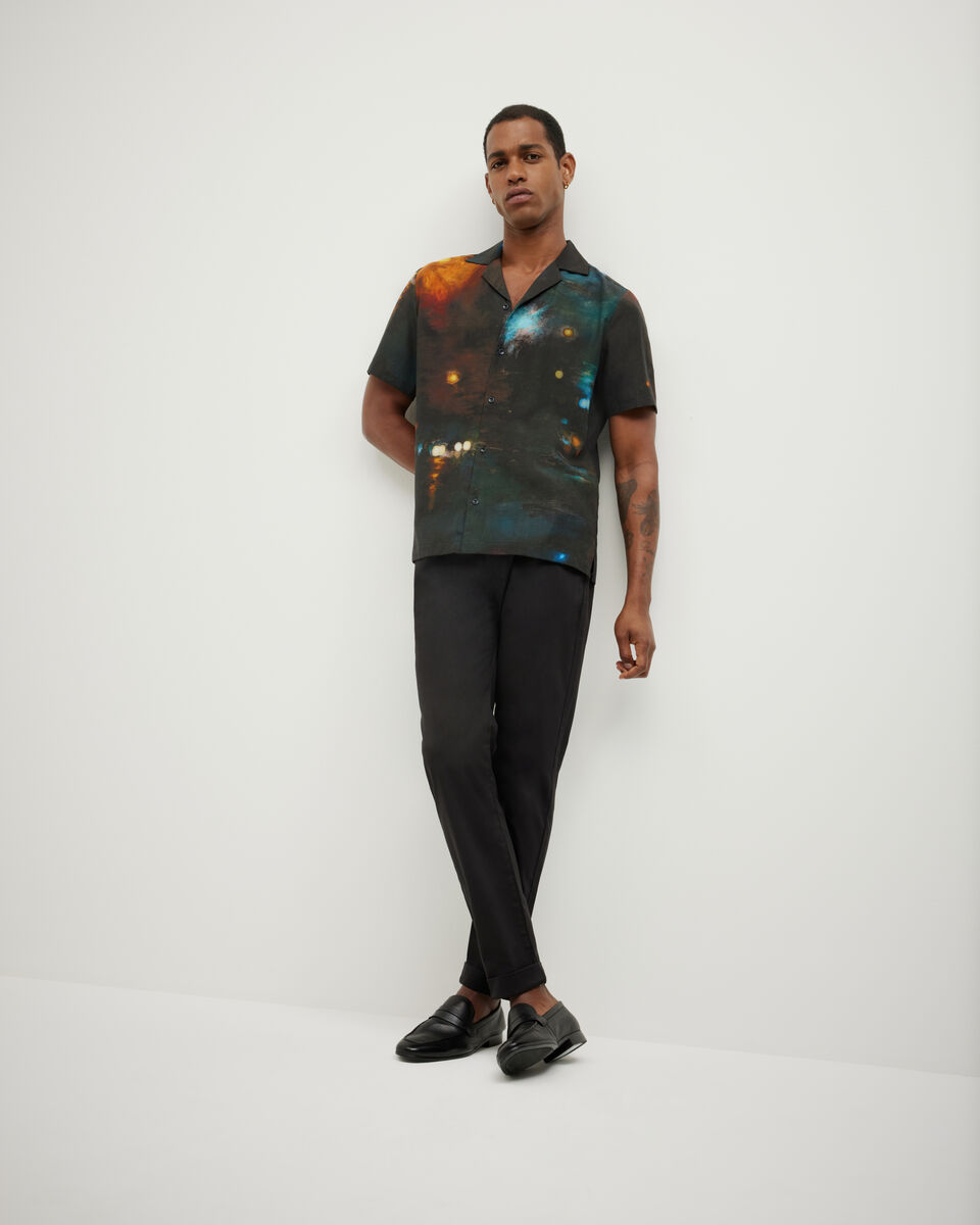 POLITIX x RMIT Printed Shirt, Black, hi-res